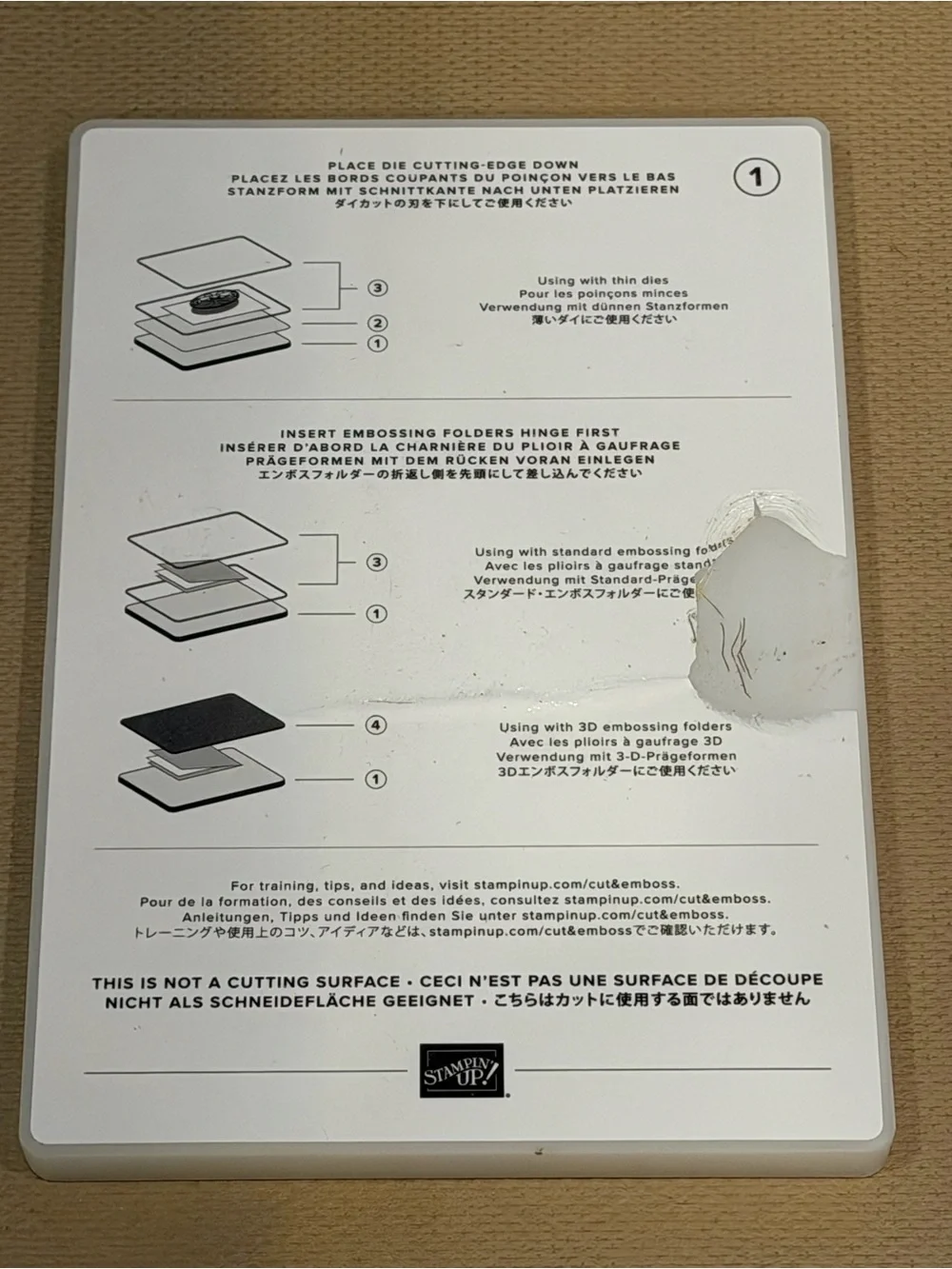 Stampin' Up! Stampin' Cut & Emboss Machine - Picture 8 of 8